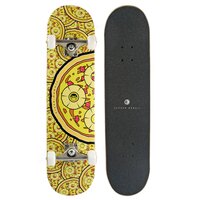 JUCKER HAWAII Skateboard PERKY PIZZAS 7.75&ldquo; Complete