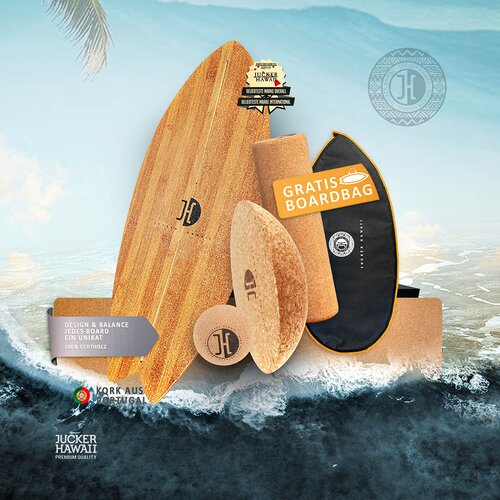 *Deal of the Year - Balance Board Set Ocean Rocker Bamboo*
